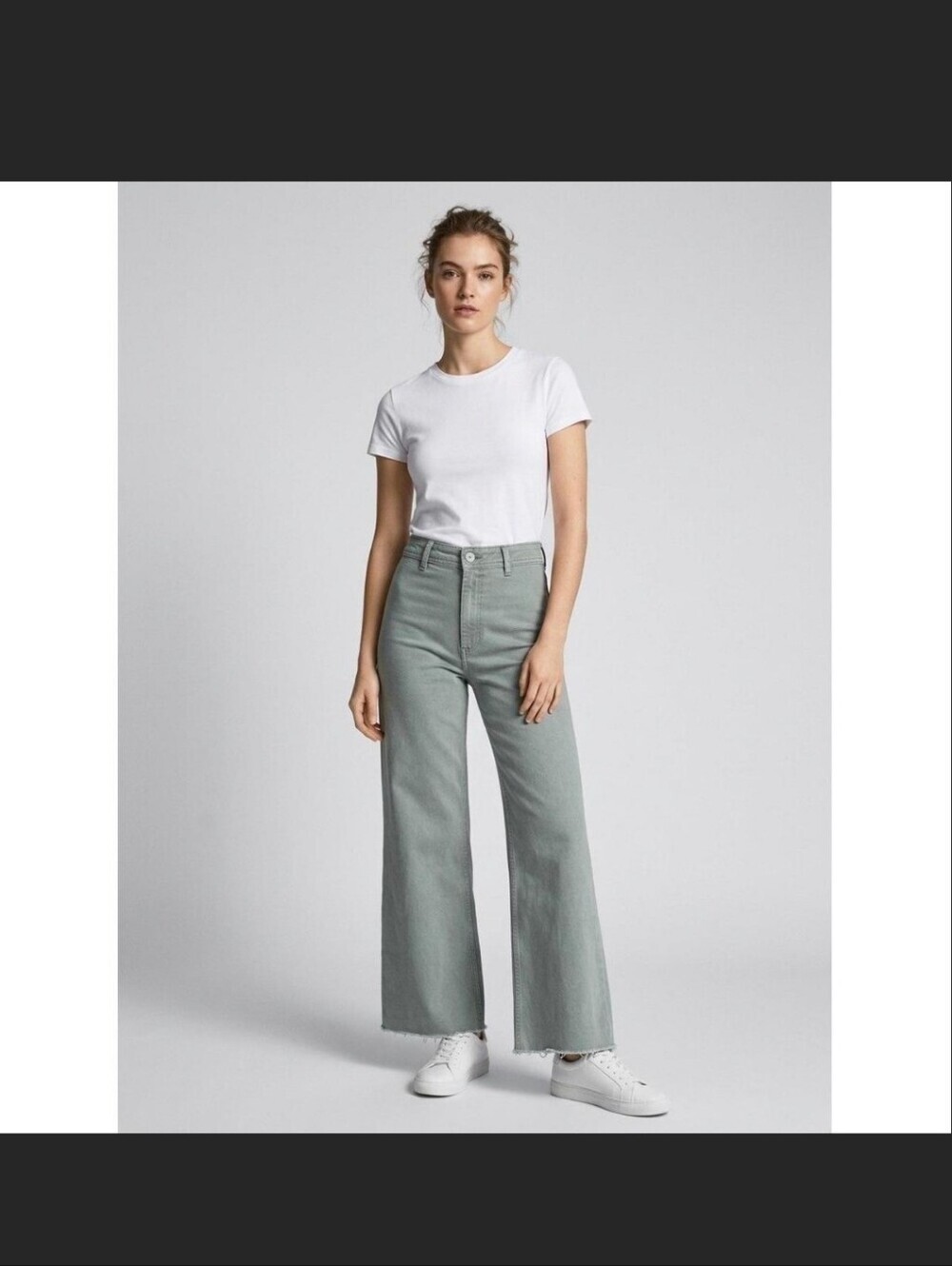 Zara Marine Wide Leg Pant